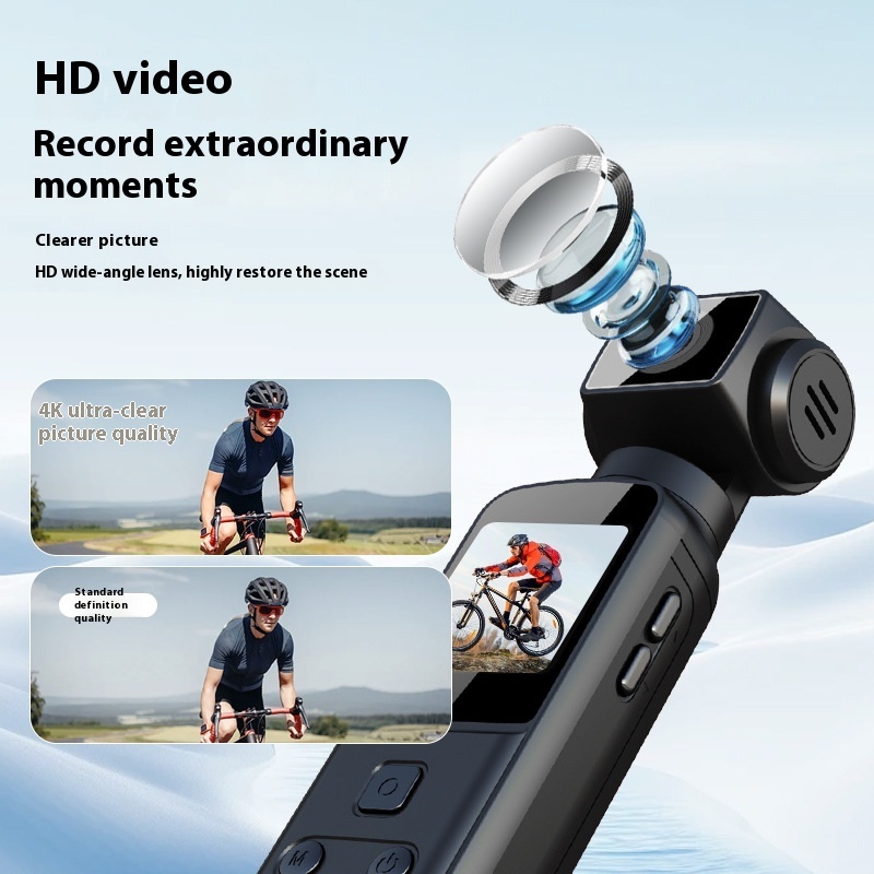 4K HD Anti Shake Pocket Sports Camera Mini - الصورة 5