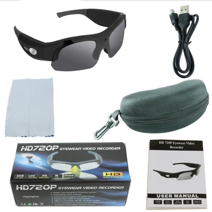 1080P Camcorder Polarized Sunglasses - الصورة 2